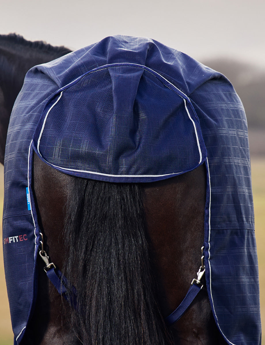 image_feature_4 - Navy Embossed Plaid - WeatherBeeta ComFiTec Prelim Turnout 220G - .jpg