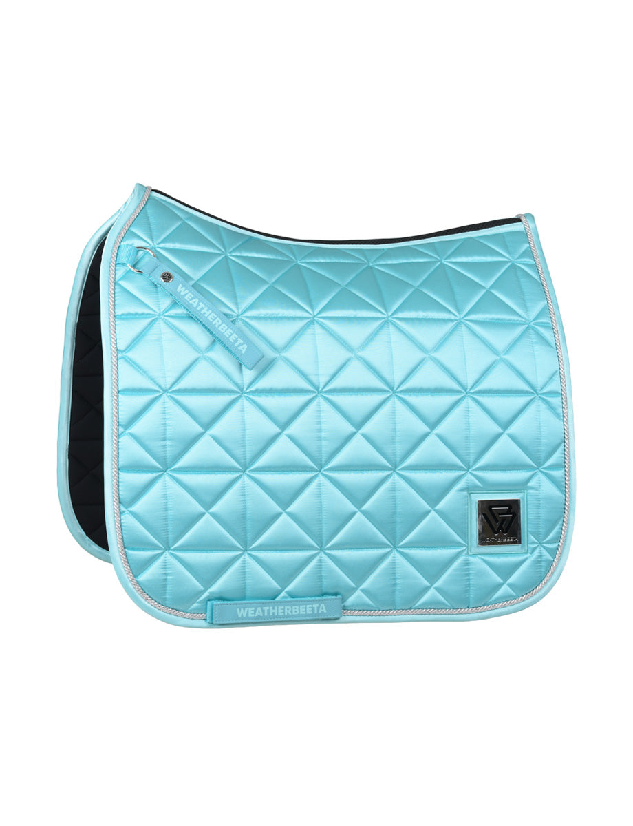 image_main - Aqua - WeatherBeeta Satin Luxe Air-Tec Dressage Saddle Pad - .jpg