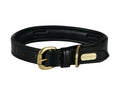 image_main - Black - WeatherBeeta Leather Snaffle Collar - .jpg