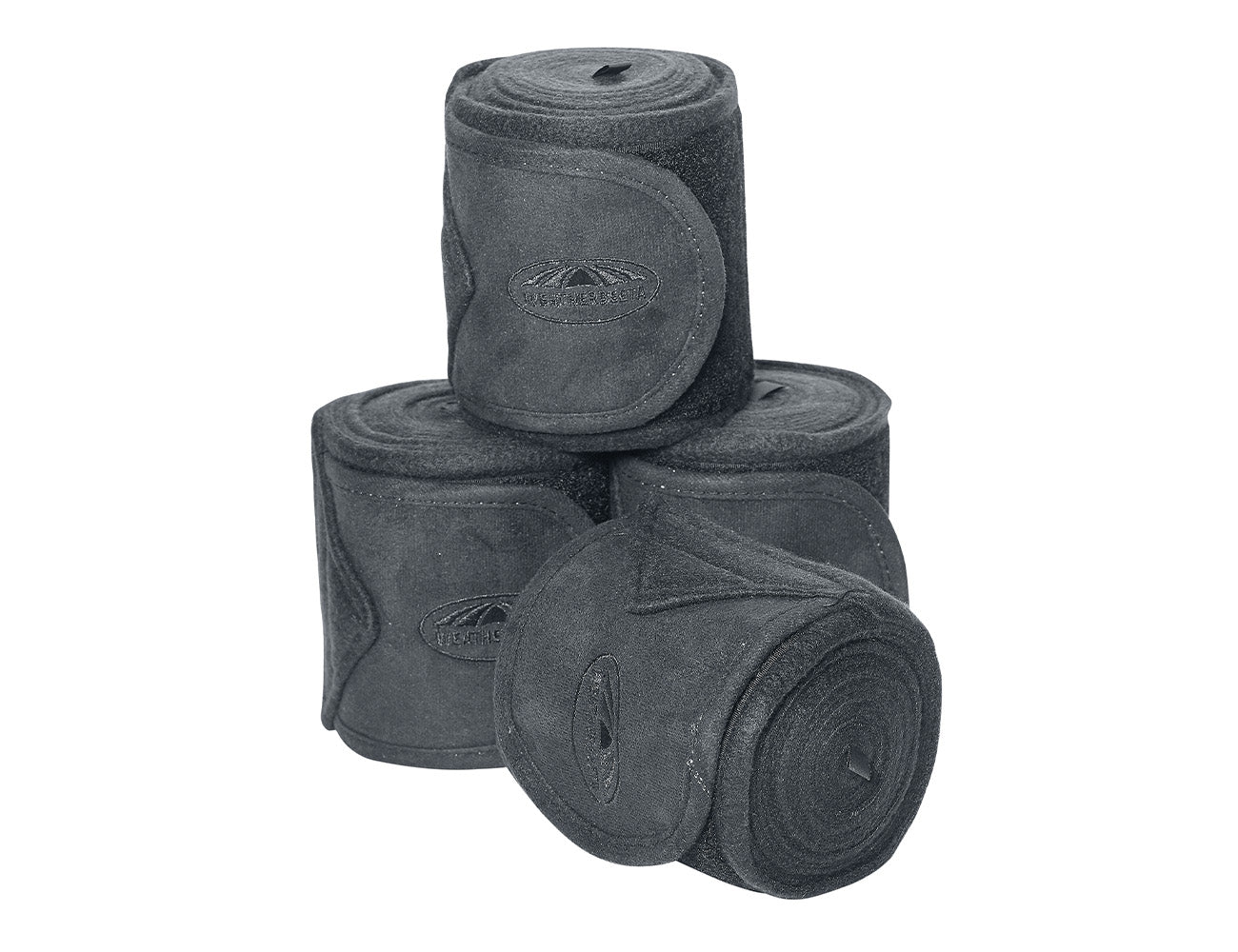 image_main - Black - WeatherBeeta Prime Fleece Bandage 4 Pack - .jpg