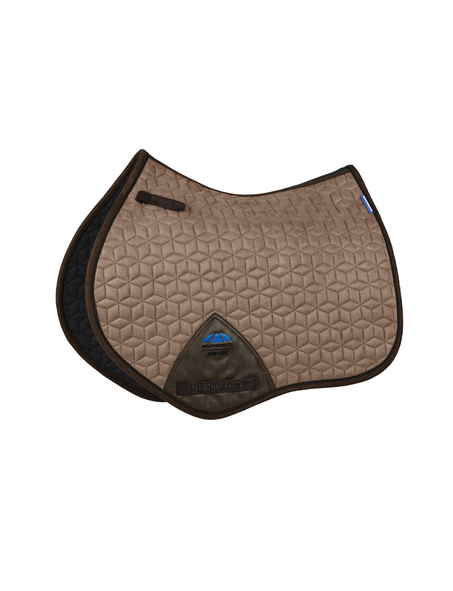 WeatherBeeta Suede Elite Air-Tec Jump Shaped Saddle Pad