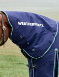 image_main - Navy/Forest Green - WeatherBeeta ComFiTec Plus Dynamic Turnout Neck Cover 100G - .jpg