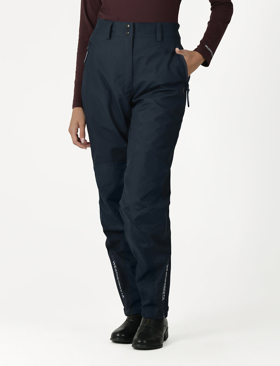 image_main - Navy/White - WeatherBeeta Rayne Waterproof Overtrousers II - .jpg
