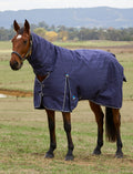 image_main - Navy Embossed Plaid - WeatherBeeta ComFiTec Prelim Turnout Combo 220G - .jpg
