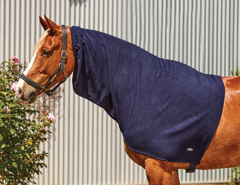 image_main - Navy - WeatherBeeta Luxe Snug Fleece Neck Rug - .jpg