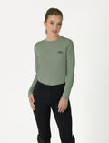 image_main - Olive Leaf - WeatherBeeta Relaxed Uv Long Sleeve Tee - .jpg