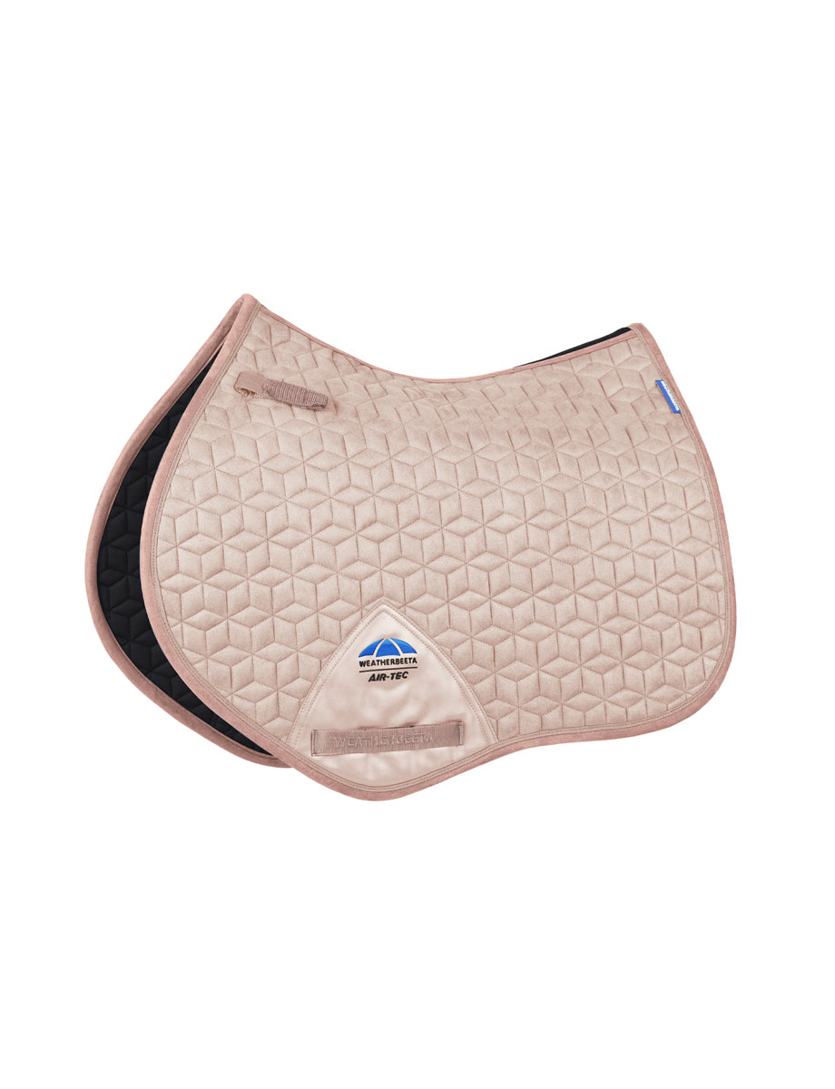 WeatherBeeta Suede Elite Air-Tec Jump Shaped Saddle Pad