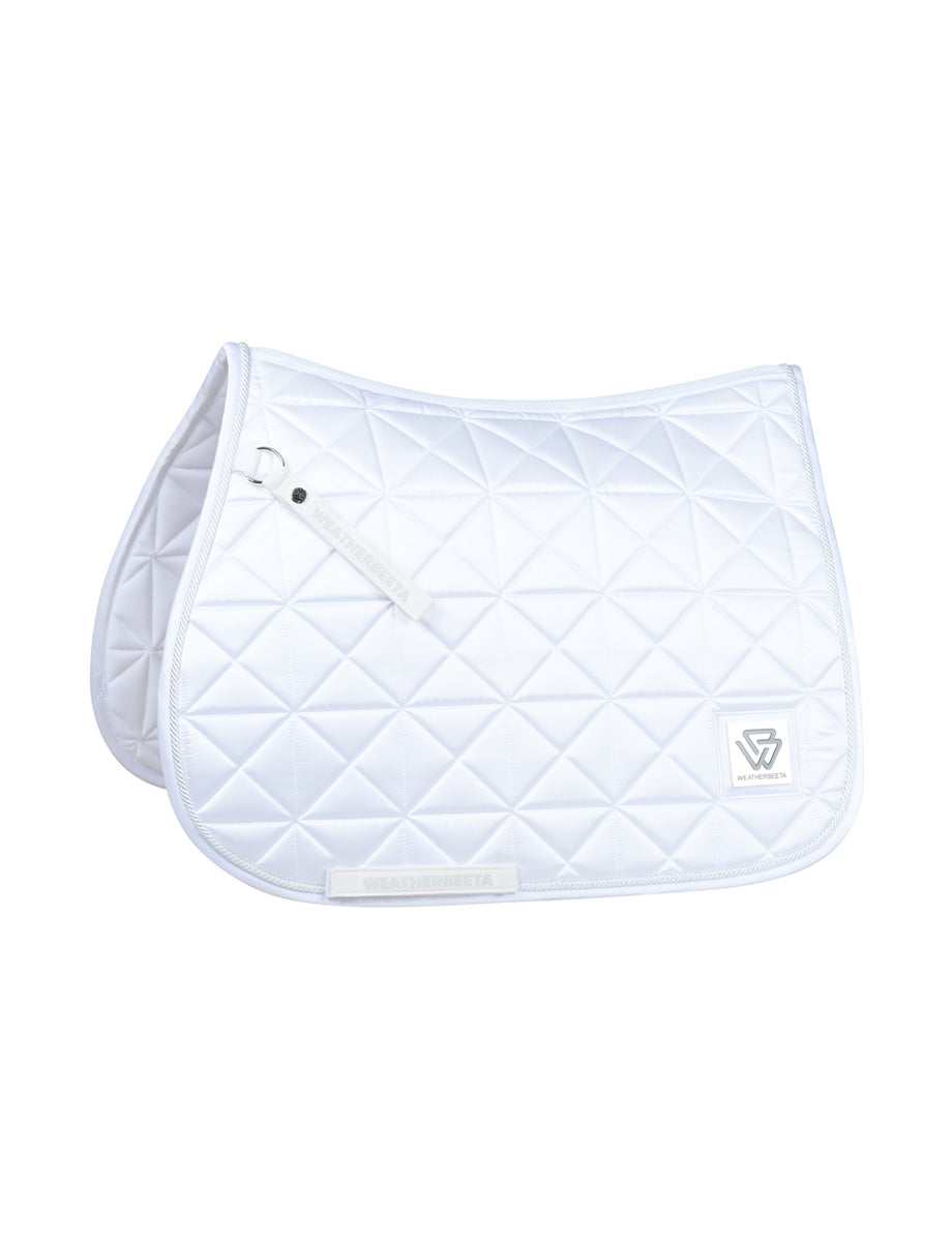 WeatherBeeta Satin Luxe Air-Tec Euro Jump Shaped Saddle Pad
