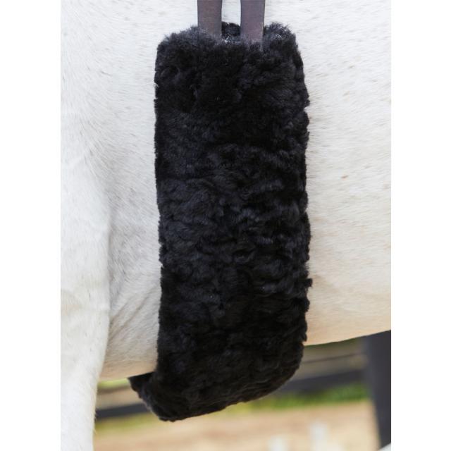 WeatherBeeta Merino Sheepskin Girth Cover Black