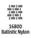 1680D Ballistic Nylon Feature Icon 1680D Ballistic Nylon Feature Icon