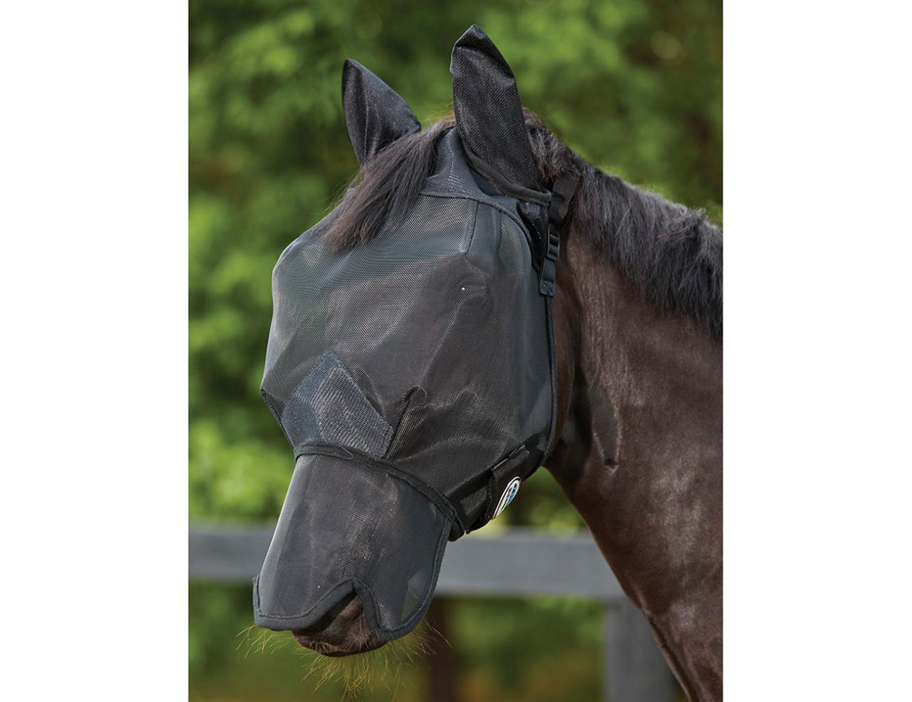 WeatherBeeta ComFiTec Double Dart Deluxe Fly Mask With Ears & Nose