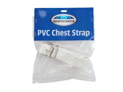 WeatherBeeta PVC Chest Strap White